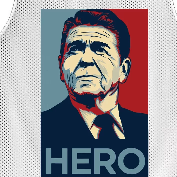 Ronald Reagan President Usa America Funny Mesh Reversible Basketball Jersey Tank