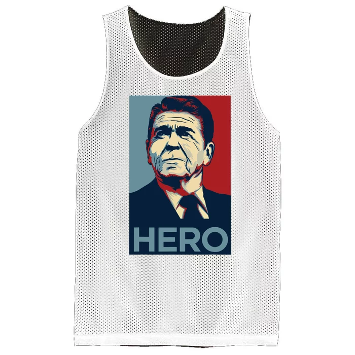 Ronald Reagan President Usa America Funny Mesh Reversible Basketball Jersey Tank