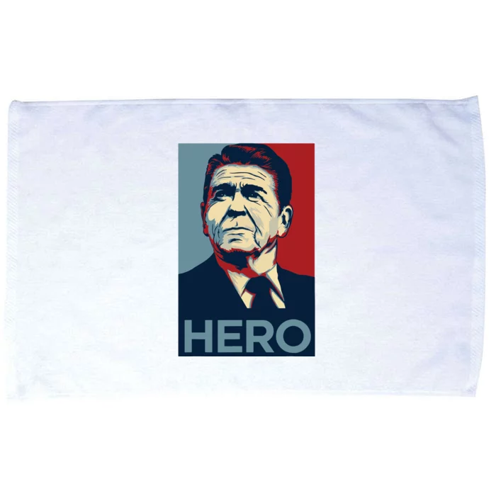 Ronald Reagan President Usa America Funny Microfiber Hand Towel