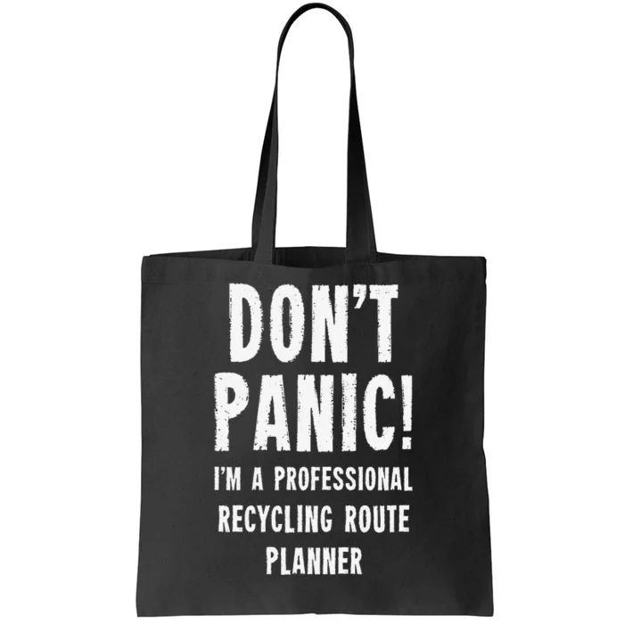 Recycling Route Planner Tote Bag