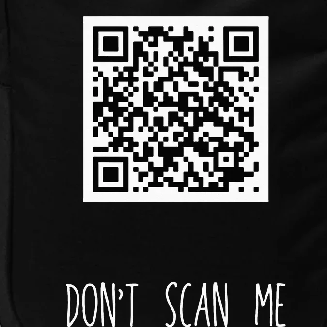 Rick Roll QR Scan Code Funny Joke Impact Tech Backpack