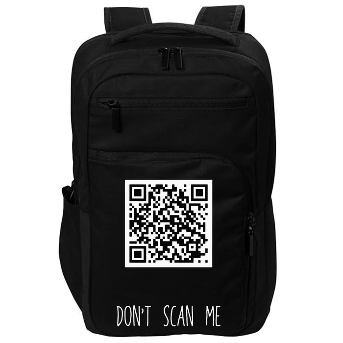 Rick Roll QR Scan Code Funny Joke Impact Tech Backpack