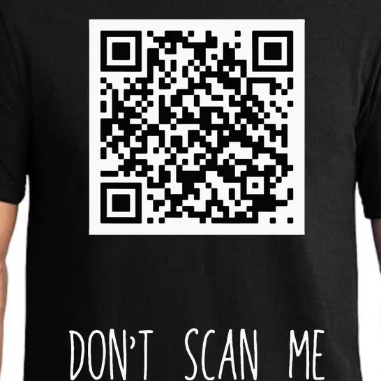 Rick Roll QR Scan Code Funny Joke Pajama Set