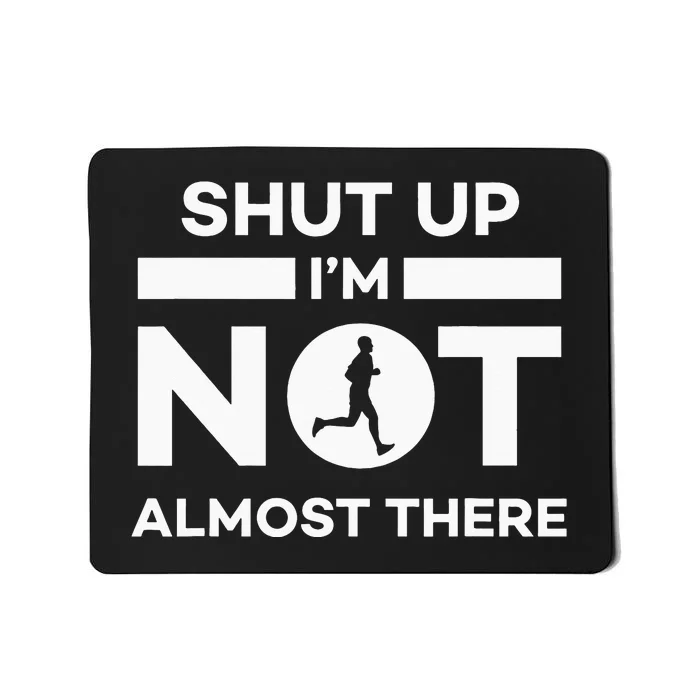 Retro Runner Runners Running Think About Why You Started Mousepad