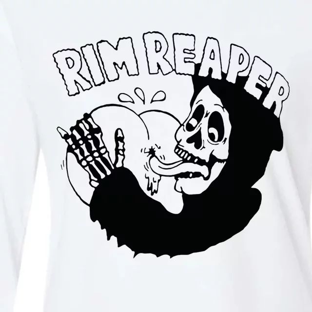 Rim Reaper Womens Cotton Relaxed Long Sleeve T-Shirt