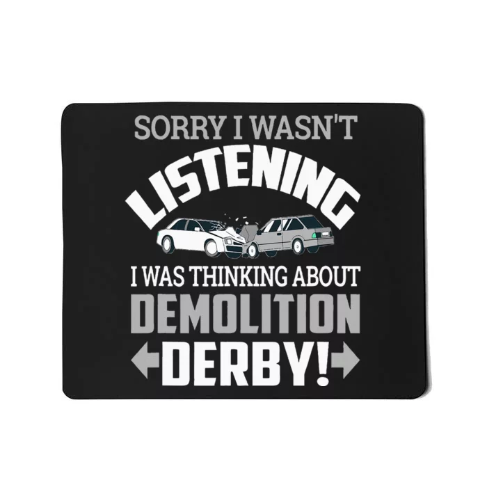 Road Rage Racer Demo Derby On Race Tracks Mousepad