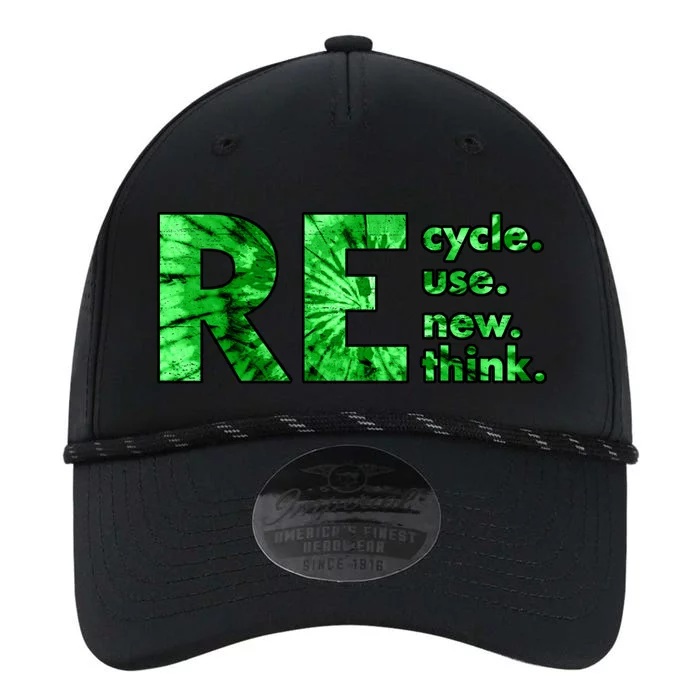 Recycle Reuse Renew Rethink Tie Dye Crisis Environmental Activism Performance The Dyno Cap