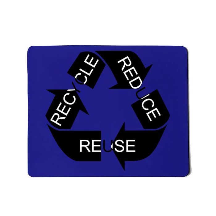 Reduce Reuse Recycle Eco System Gift Mousepad