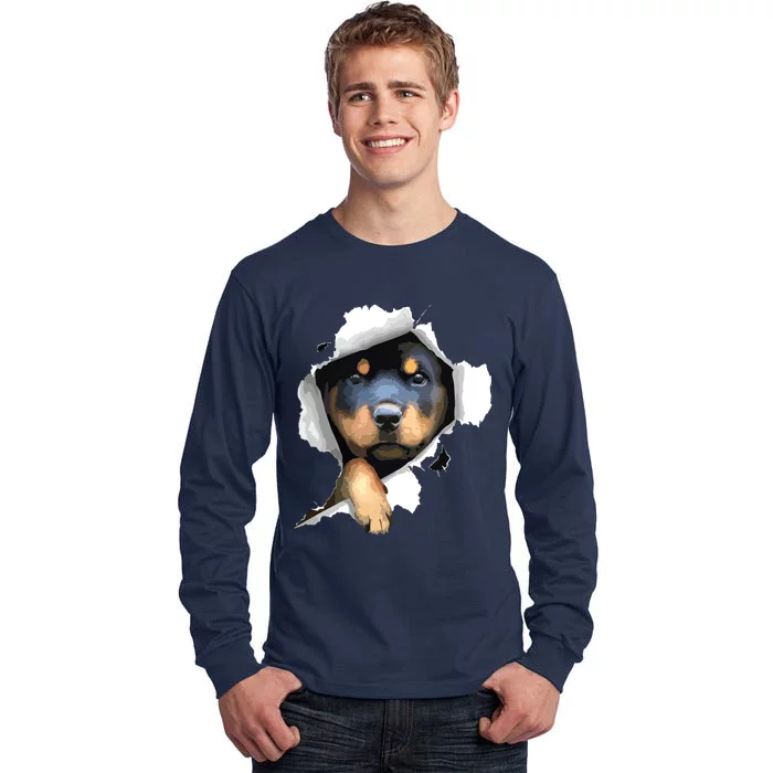 Rottweiler Rottie Rottweiler Lover Cute Rottweiler Tall Long Sleeve T-Shirt