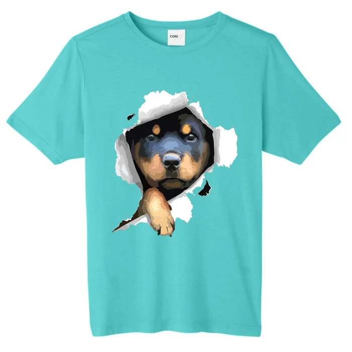 Rottweiler Rottie Rottweiler Lover Cute Rottweiler ChromaSoft Performance T-Shirt