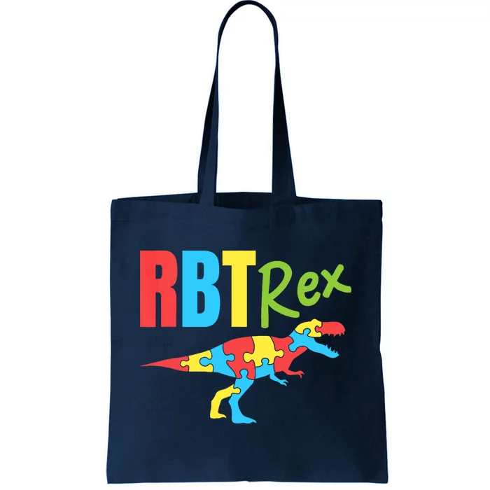 RBT Rex Registered Behavior Technician Therapist Autism Tote Bag