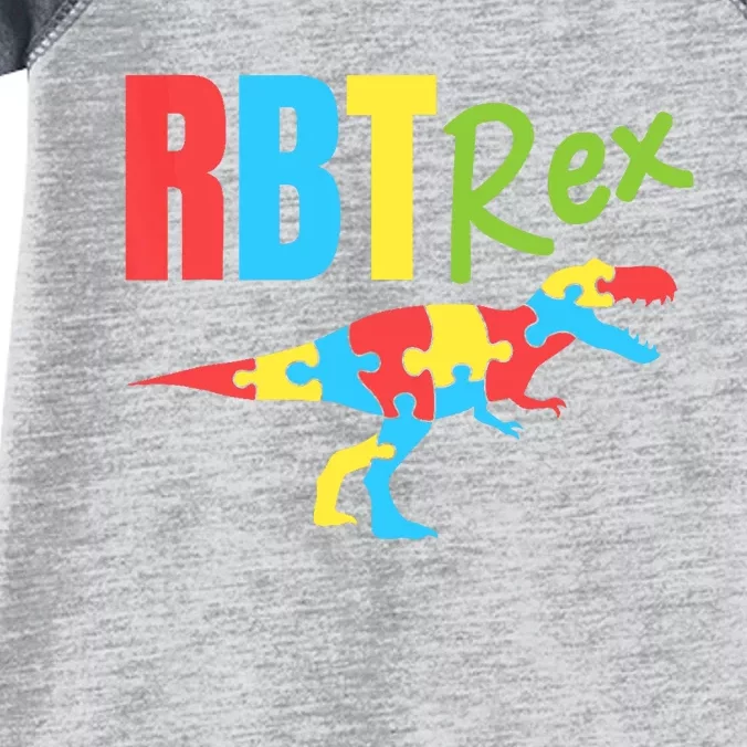 RBT Rex Registered Behavior Technician Therapist Autism Infant Baby Jersey Bodysuit