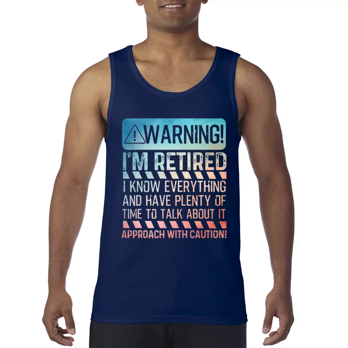 Retirement Retiree Retired Tank Top