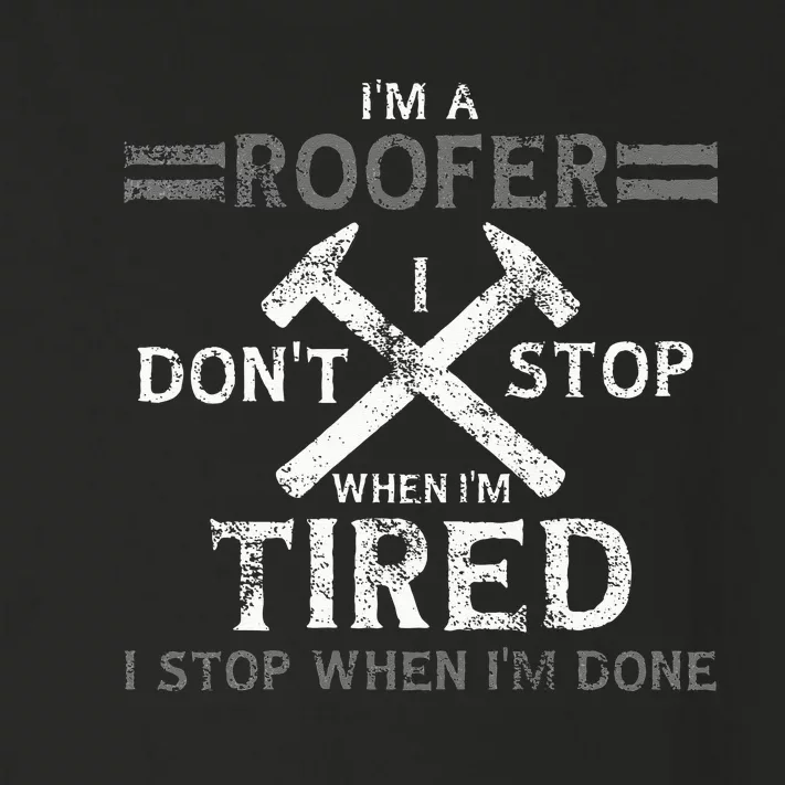 Roofing Roofer Toddler Long Sleeve Shirt