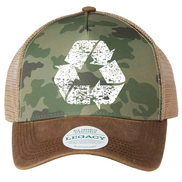 Reduce Reuse Recycle Planet Advocate Gift Legacy Tie Dye Trucker Hat