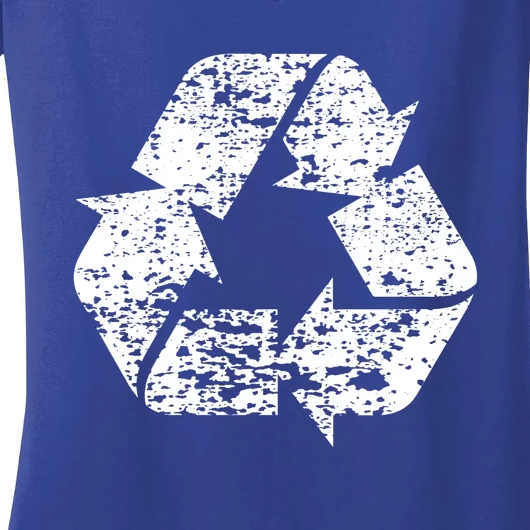 Reduce Reuse Recycle Planet Advocate Gift Women's V-Neck T-Shirt