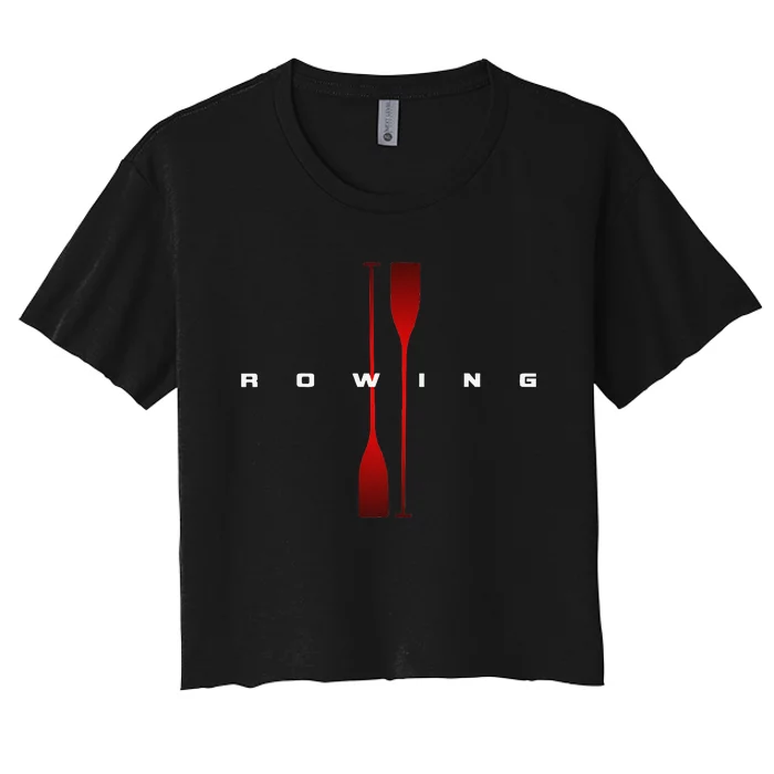 Rowing Rowing Women's Crop Top Tee