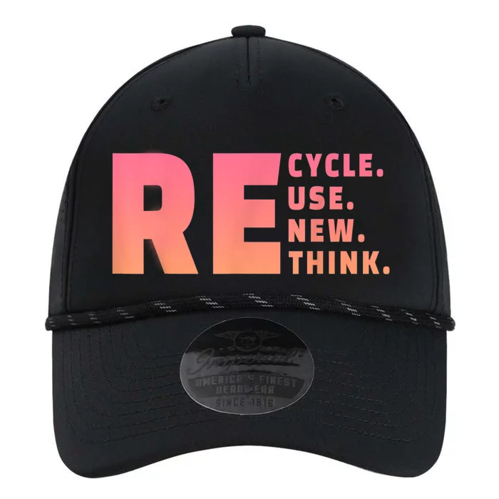 Recycle Reuse Renew Rethink Crisis Environmental Activism Performance The Dyno Cap