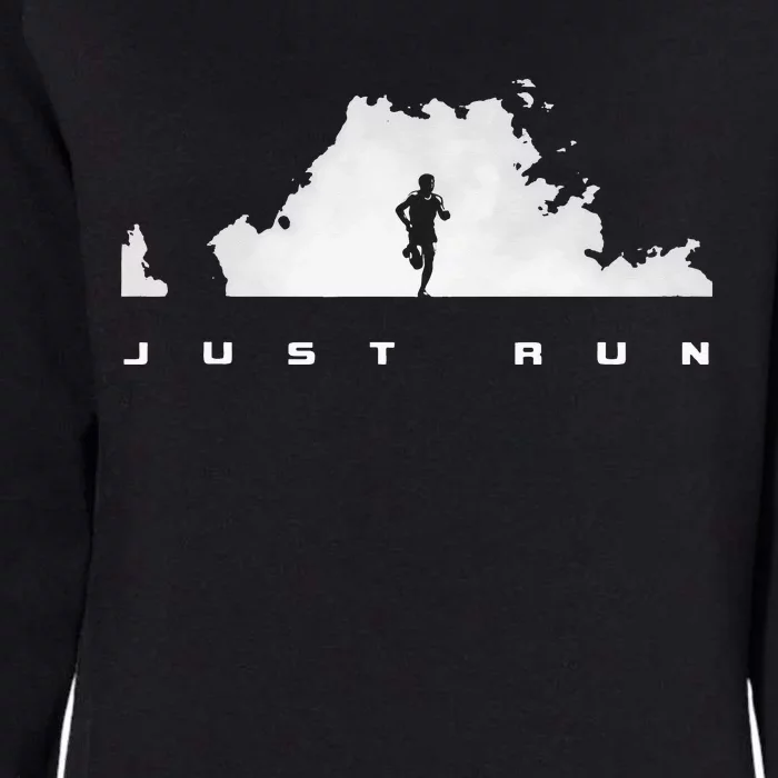 Runner Running Womens California Wash Sweatshirt