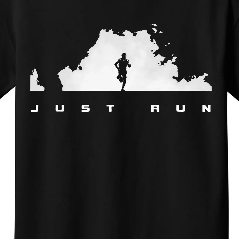 Runner Running Kids T-Shirt