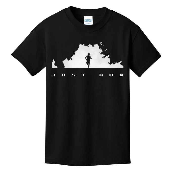 Runner Running Kids T-Shirt