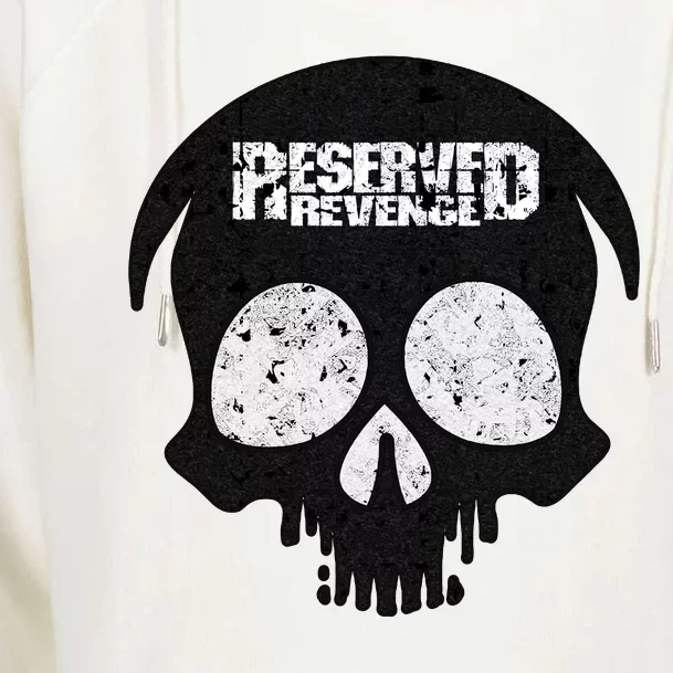 Reserved Revenge Womens Funnel Neck Pullover Hood