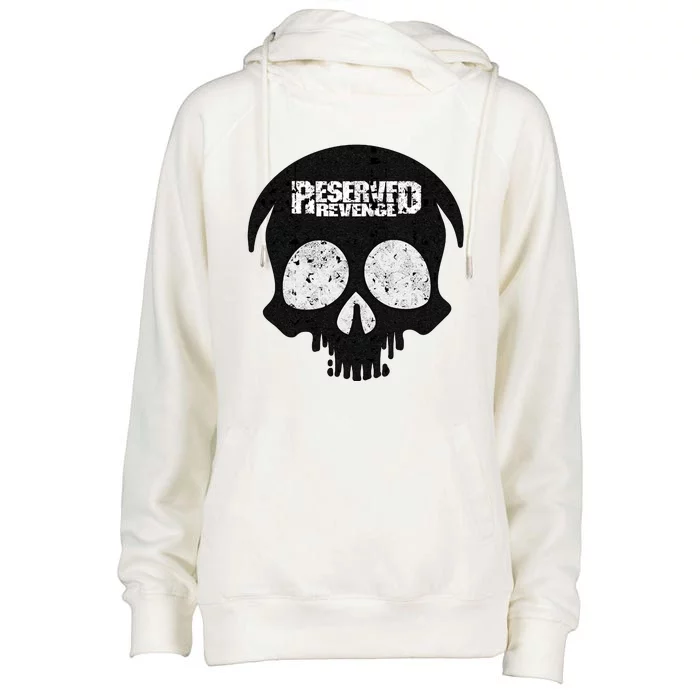 Reserved Revenge Womens Funnel Neck Pullover Hood