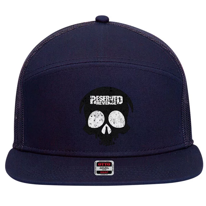 Reserved Revenge 7 Panel Mesh Trucker Snapback Hat