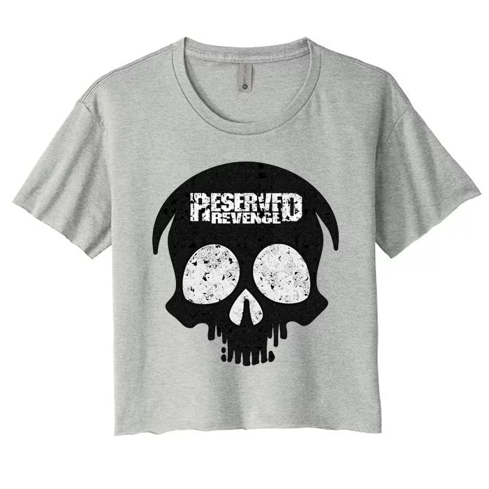 Reserved Revenge Women's Crop Top Tee