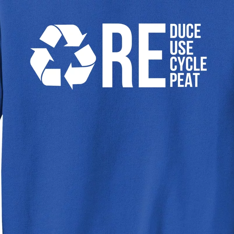 Reduce Reuse Recycle Repeat Save Earth Happy Earth Day Gift Sweatshirt