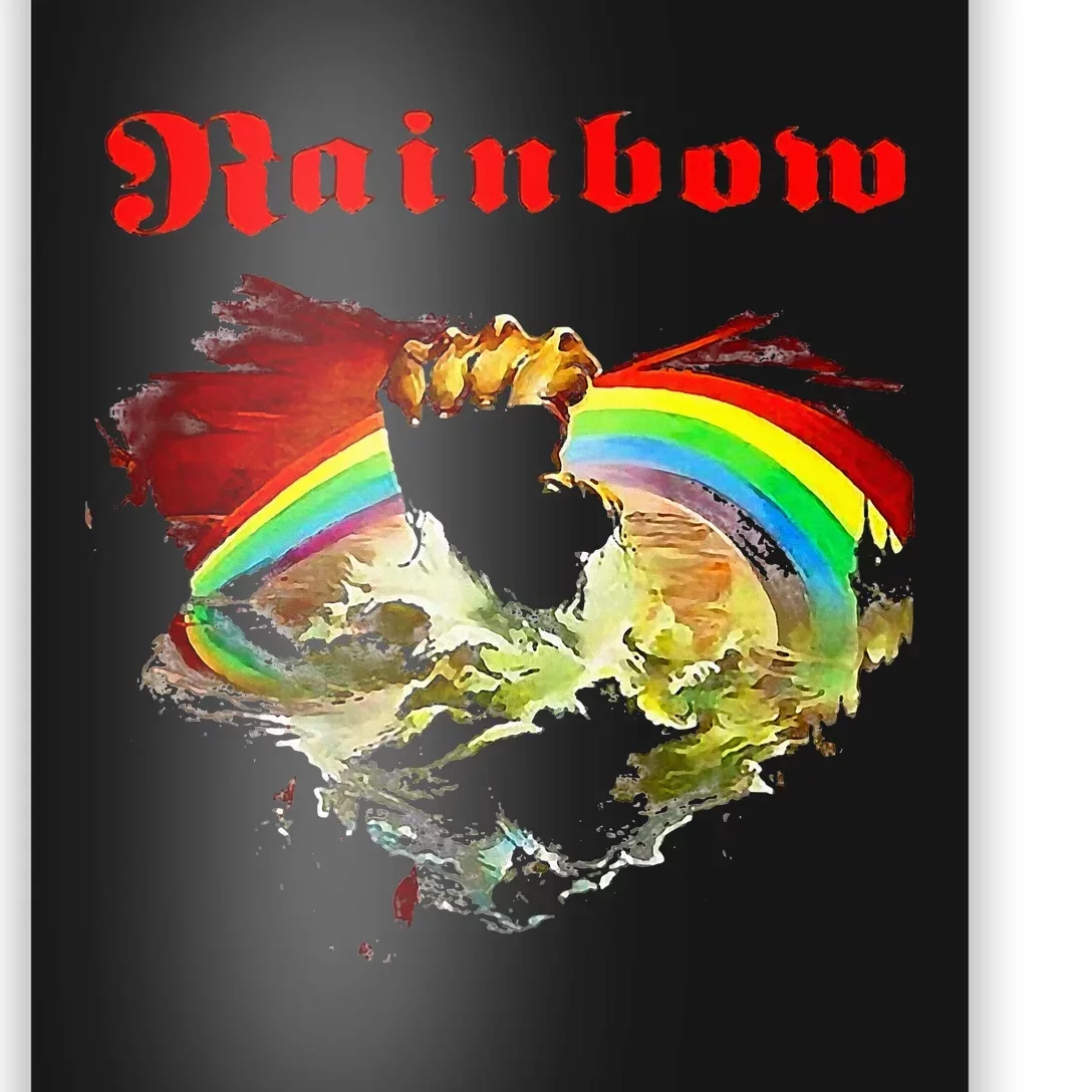 Rainbow Rising Ritchie Blackmore Rock Poster