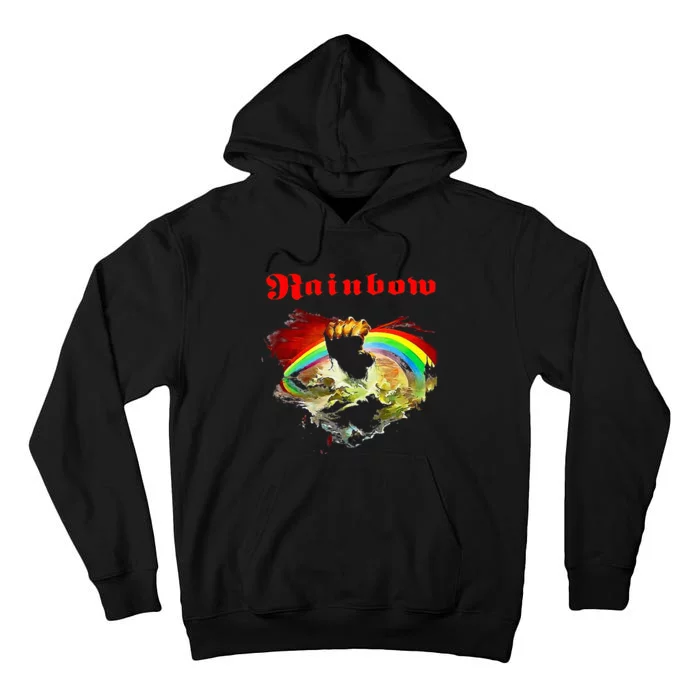 Rainbow Rising Ritchie Blackmore Rock Tall Hoodie