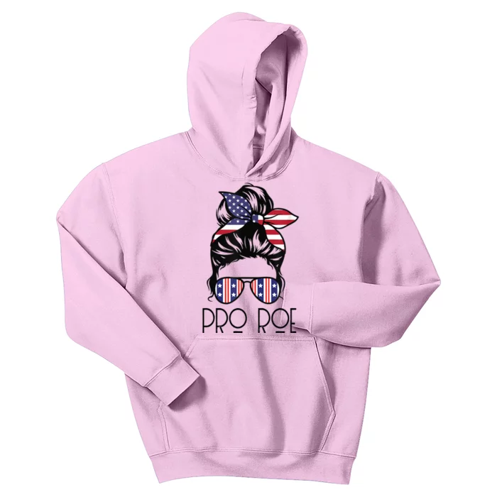 Roe Roe Roe Your Vote Pro Roe Feminist Reproductive Rights Funny Gift Kids Hoodie