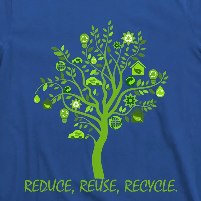 Recycle Reduce Reuse Earth Day Save Planet Gift T-Shirt