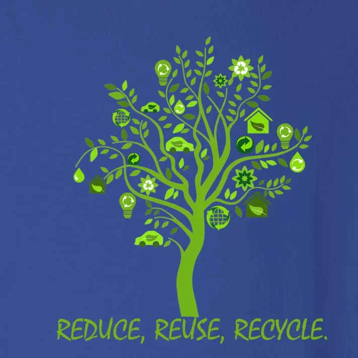 Recycle Reduce Reuse Earth Day Save Planet Gift Toddler Long Sleeve Shirt