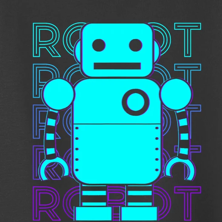 Robot Retro Toddler T-Shirt