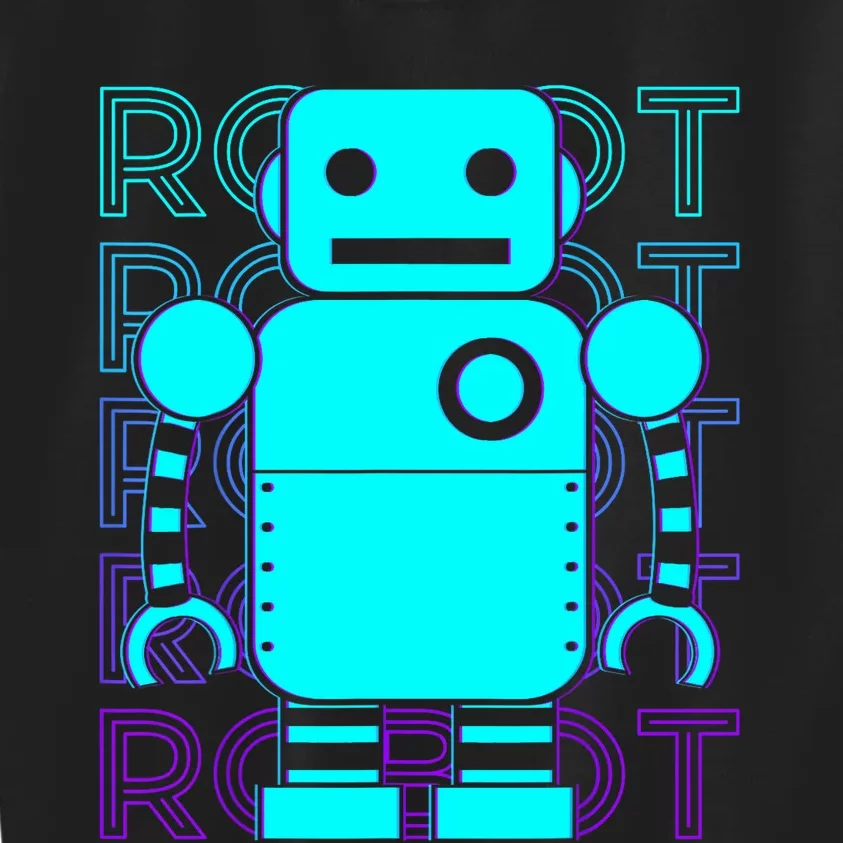 Robot Retro Kids Sweatshirt