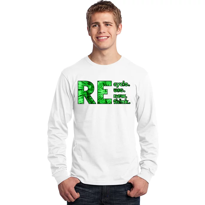 Recycle Reuse Renew Rethink Crisis Environmental Activism Long Sleeve Shirt