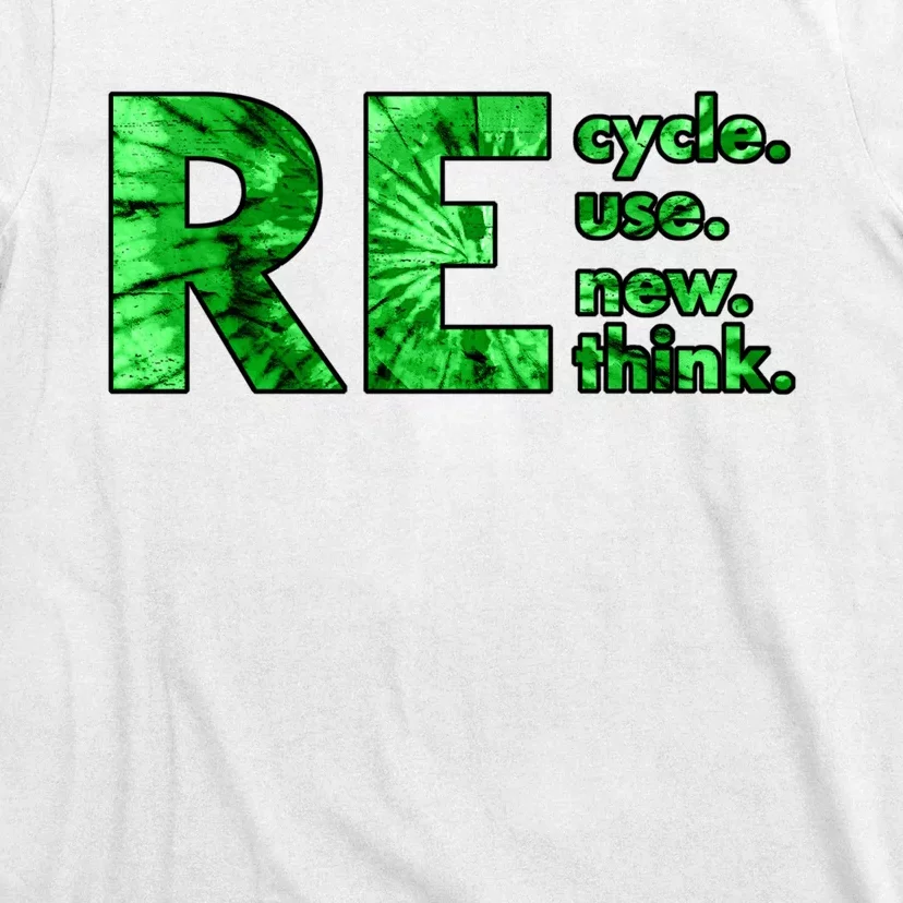 Recycle Reuse Renew Rethink Crisis Environmental Activism T-Shirt