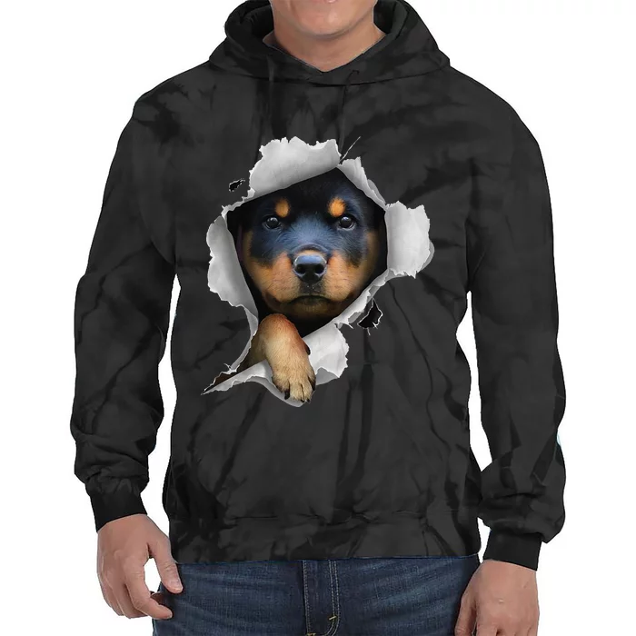 Rottweiler Rottie Rottweiler Gift Rottweiler Tie Dye Hoodie