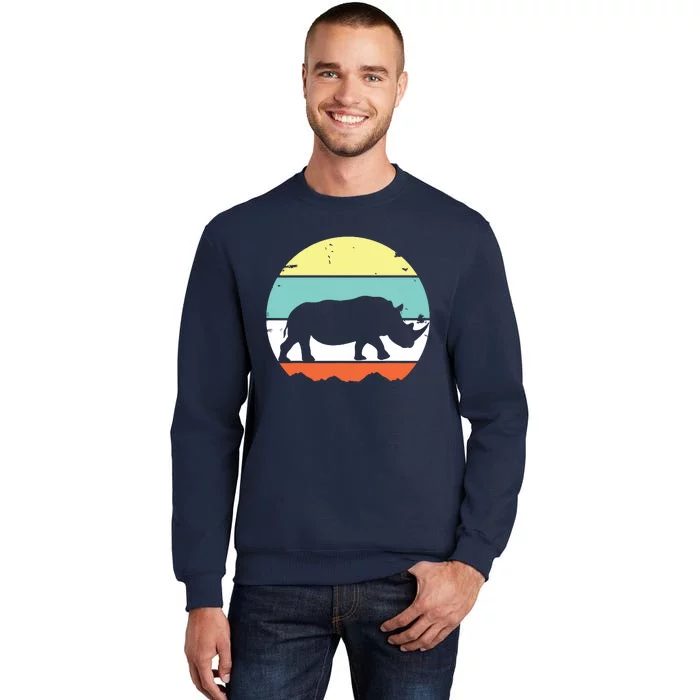 Rhinoceros Rhino Retro Style Vintage Men Women Classic Gift Sweatshirt