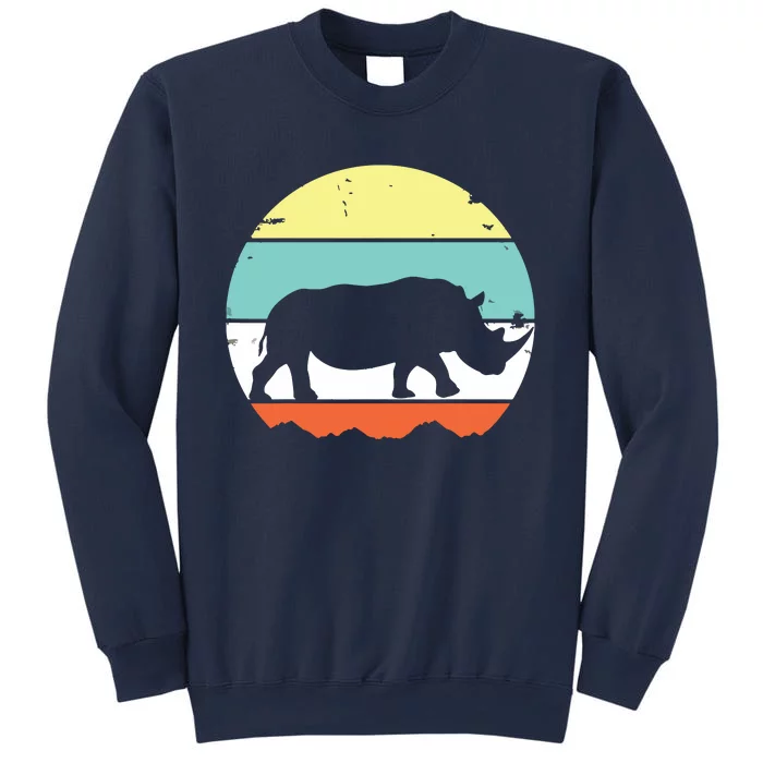 Rhinoceros Rhino Retro Style Vintage Men Women Classic Gift Sweatshirt