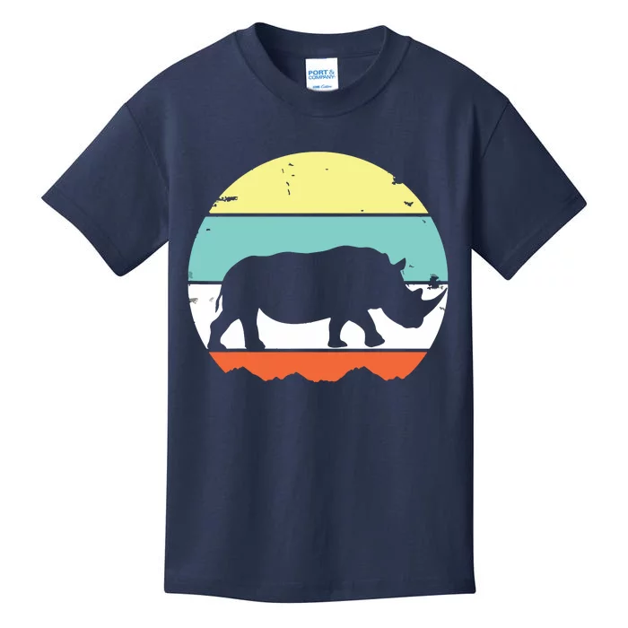 Rhinoceros Rhino Retro Style Vintage Men Women Classic Gift Kids T-Shirt