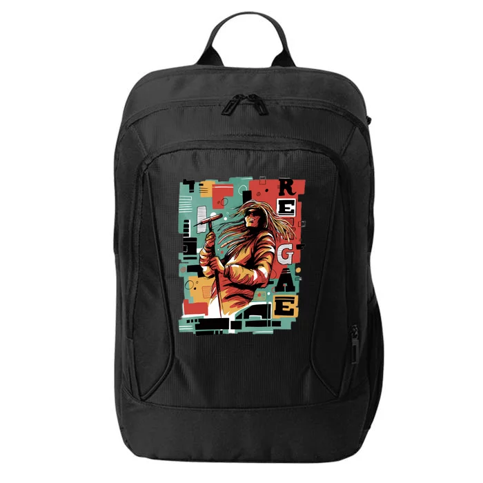 Retro Reggae City Backpack