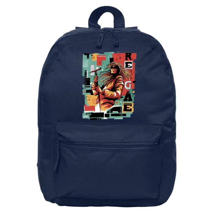 Retro Reggae 16 in Basic Backpack