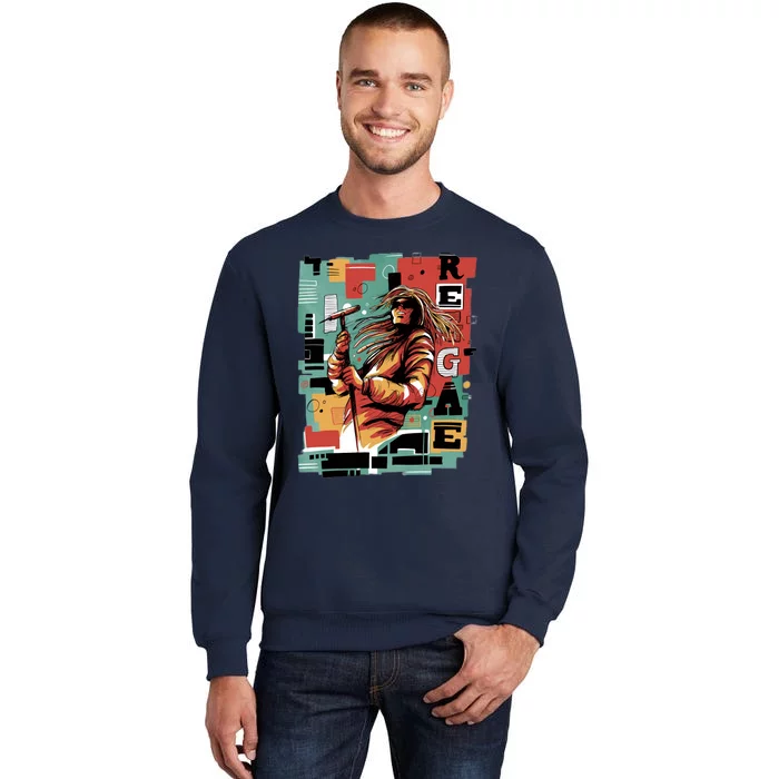 Retro Reggae Tall Sweatshirt