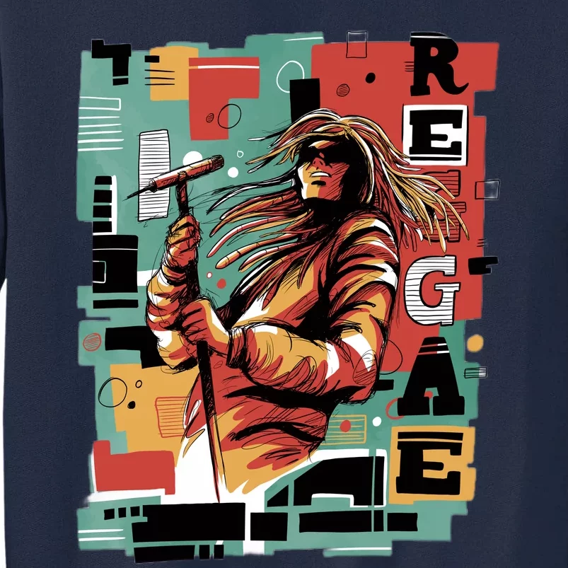 Retro Reggae Tall Sweatshirt