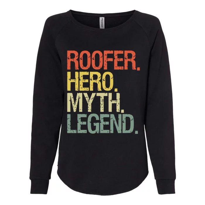 Roofer Roofing Womens California Wash Sweatshirt