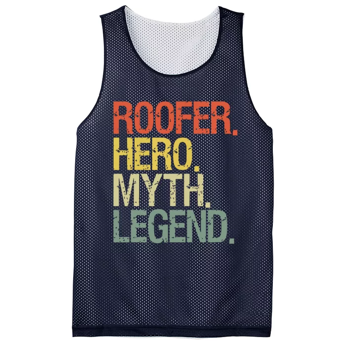 Roofer Roofing Mesh Reversible Basketball Jersey Tank