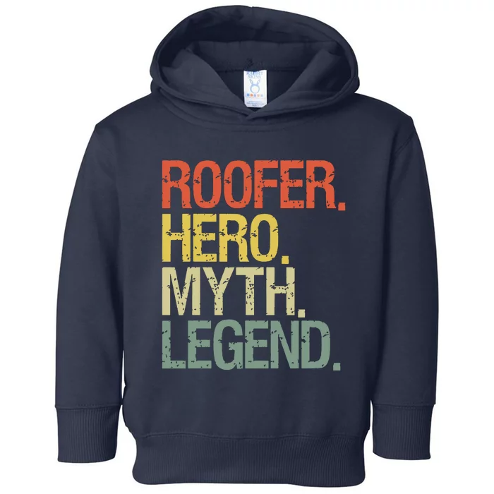 Roofer Roofing Toddler Hoodie